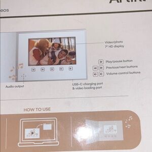 AMAZING ReelMoments Digital Photo Frame  video included ! personal soundtrack